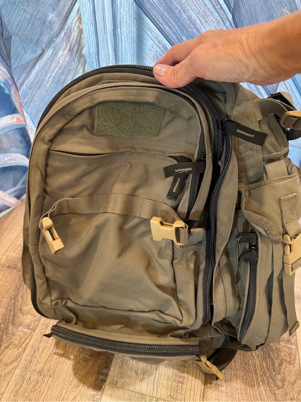 Battlelab Jumpable Tactical Olive Green Men's Backpack - Durable Utility Bag